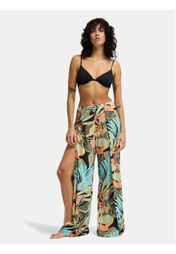 Billabong Spodnie materiałowe Split Spirit EBJNP00127 Kolorowy Regular Fit. Materiał: wiskoza. Wzór: kolorowy