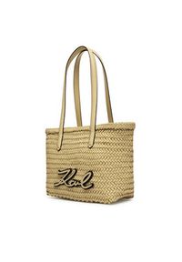 Karl Lagerfeld - KARL LAGERFELD Torebka B2W30206 Beżowy. Kolor: beżowy. Materiał: skórzane #6