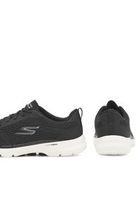 skechers - Skechers Sneakersy 124512BKW Czarny. Kolor: czarny. Materiał: materiał, mesh #4