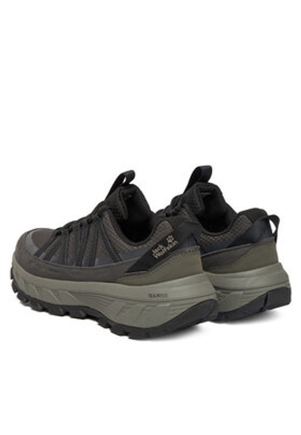 Jack Wolfskin Trekkingi Wild Hike Texapore Low M A65581 6156 Czarny. Kolor: czarny. Materiał: materiał