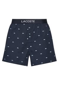 Lacoste Komplet 3 par bokserek 7H1283 Granatowy. Kolor: niebieski. Materiał: bawełna #8