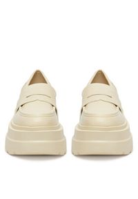 DeeZee Loafersy ST0242613-1 Beżowy. Kolor: beżowy. Materiał: skóra #4