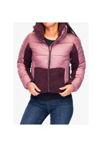 columbia - Kurtka ocieplana damska Columbia Leadbetter Point II Sherpa Hybrid. Kolor: różowy. Sport: turystyka piesza #1