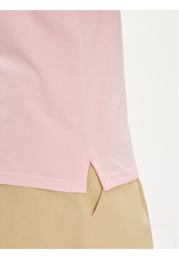 GANT - Gant Polo Shield Piqué 2210 Różowy Regular Fit. Typ kołnierza: polo. Kolor: różowy. Materiał: bawełna