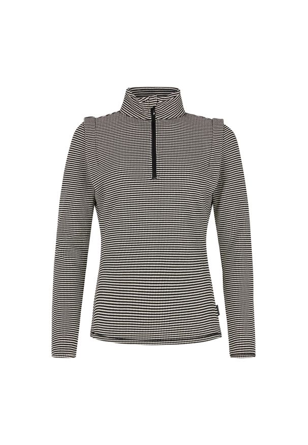 Damski polar 1/4 zamek Protest Ivory. Kolor: czarny. Materiał: polar. Sezon: zima. Sport: narciarstwo