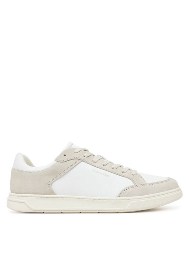 Calvin Klein Sneakersy Low Top Lace Up Repreve Mix HM0HM01802 Biały. Kolor: biały. Materiał: materiał