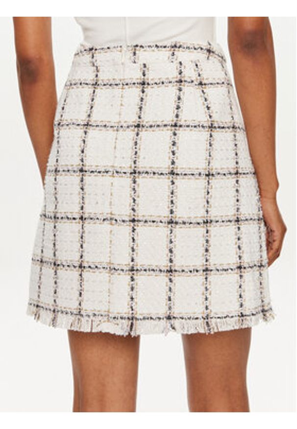 Bruuns Bazaar Spódnica trapezowa Jalena BBW3791 Biały Regular Fit. Kolor: biały. Materiał: syntetyk