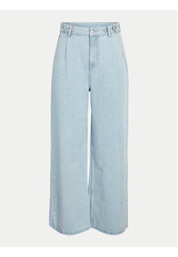 Noisy may - Noisy May Jeansy 27033285 Niebieski Wide Leg. Kolor: niebieski