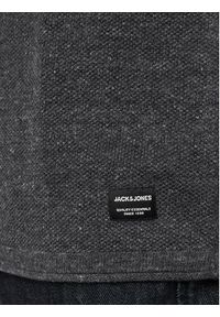 Jack & Jones - Jack&Jones Sweter Hill 12157321 Szary Regular Fit. Kolor: szary. Materiał: bawełna #4