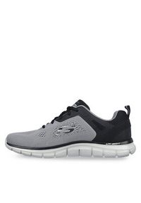 skechers - Skechers Sneakersy Track Broader 232698/GYBK Szary. Kolor: szary. Materiał: materiał #5
