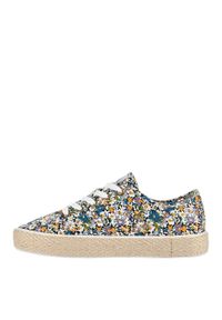 Aulp - Espadryle damskie VERTIGO ALPES AQUA W/MULTI. Kolor: czarny, niebieski, wielokolorowy. Styl: sportowy