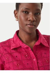 Iconique Sukienka letnia Romina IC26-039 Różowy Regular Fit. Kolor: różowy. Materiał: bawełna. Sezon: lato #3