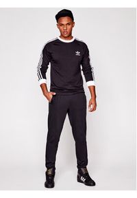 Adidas - adidas Longsleeve adicolor Classics 3-Stripes GN3478 Czarny Slim Fit. Kolor: czarny. Materiał: bawełna. Długość rękawa: długi rękaw #5