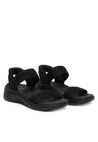 skechers - Skechers Sandały Slip-Ins: Arch Fit 2.0 Sandal - Kennedy 140844/BBK Czarny. Kolor: czarny. Materiał: materiał #3