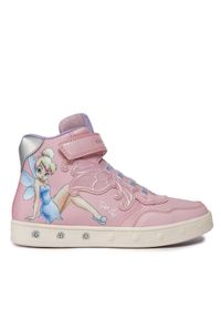 Geox Sneakersy J Skylin Girl J368WE 0ANKN C8842 D Różowy. Kolor: różowy