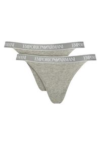 Emporio Armani Underwear Komplet stringów EW000405 AF19026 M8194 Szary. Kolor: szary. Materiał: bawełna #7
