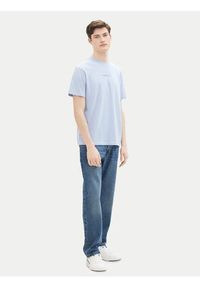Tom Tailor Denim T-Shirt 1040880 Błękitny Relaxed Fit. Kolor: niebieski. Materiał: bawełna #6