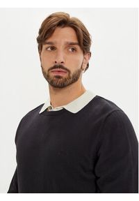s.Oliver Sweter 2143173 Czarny Regular Fit. Kolor: czarny. Materiał: bawełna #3