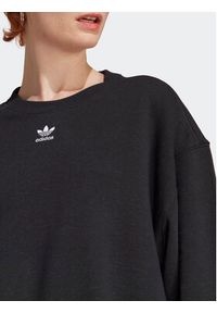 Adidas - adidas Bluza Essentials+ Made with Hemp Sweatshirt IC1824 Czarny Loose Fit. Kolor: czarny. Materiał: bawełna #3