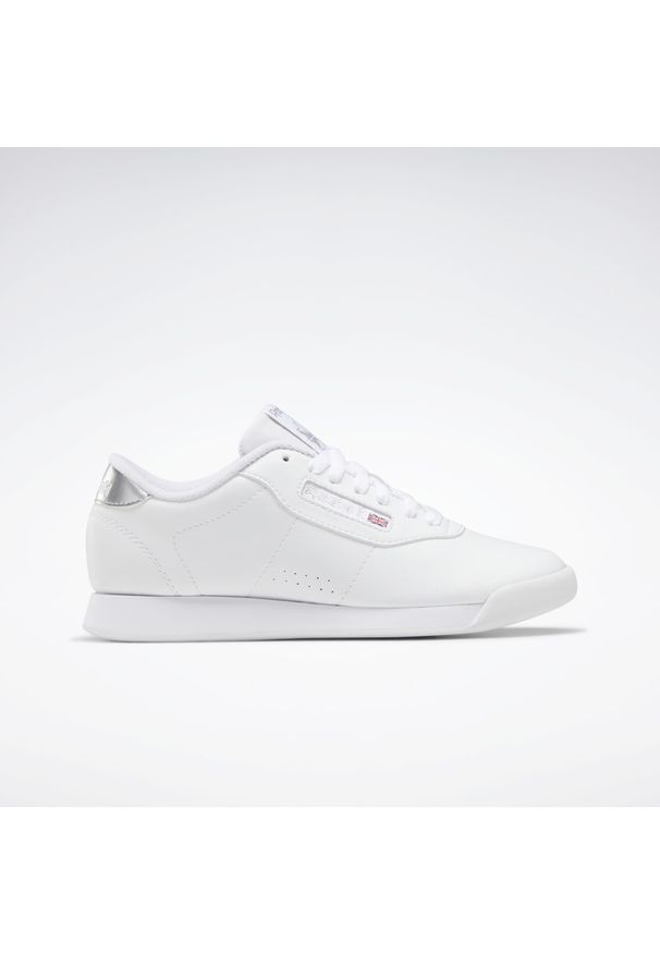 Buty do chodzenia damskie Reebok Princess. Zapięcie: sznurówki. Kolor: szary, biały, wielokolorowy. Materiał: materiał. Szerokość cholewki: normalna. Model: Reebok Princess. Sport: turystyka piesza