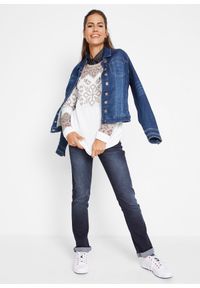 bonprix - Sweter w norweski wzór. Kolor: biały #2