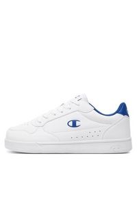 Champion Sneakersy New Court Low Cut Shoe S22075-CHA-WW008 Biały. Kolor: biały. Materiał: skóra #6