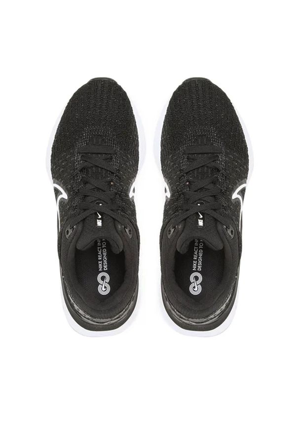 Nike React Infinity Run Flyknit 3 Buty do biegania damskie. Kolor: czarny. Materiał: guma. Szerokość cholewki: normalna. Sport: bieganie