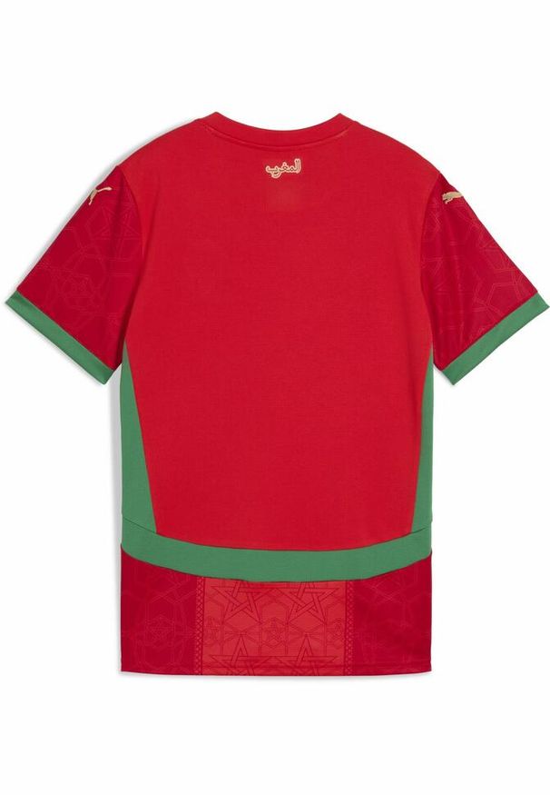 Puma - Damska koszulka domowa Maroko 2025 PUMA Red Archive Green. Kolor: czerwony, wielokolorowy, zielony