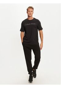 Calvin Klein Performance T-Shirt 00GMF4K142 Czarny Regular Fit. Kolor: czarny. Materiał: bawełna #3