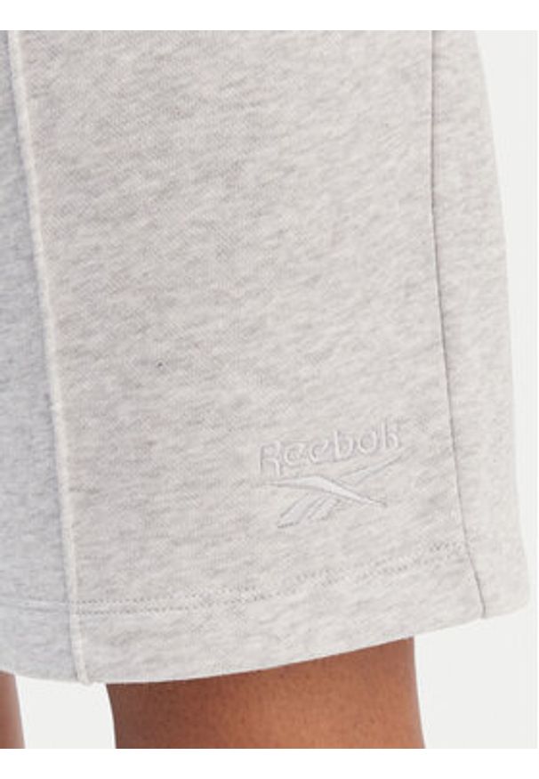 Reebok Szorty sportowe Sasha RK25510CCW Szary Regular Fit. Kolor: szary. Materiał: bawełna