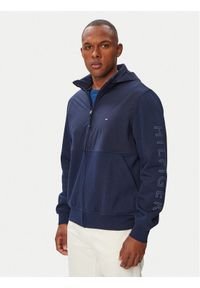 TOMMY HILFIGER - Tommy Hilfiger Kurtka przejściowa MW0MW43443 Granatowy Regular Fit. Kolor: niebieski. Materiał: bawełna #1