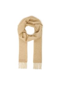 Patrizia Pepe Szalik 2F0124/8A681-B866 Beżowy. Kolor: beżowy. Materiał: wełna #1