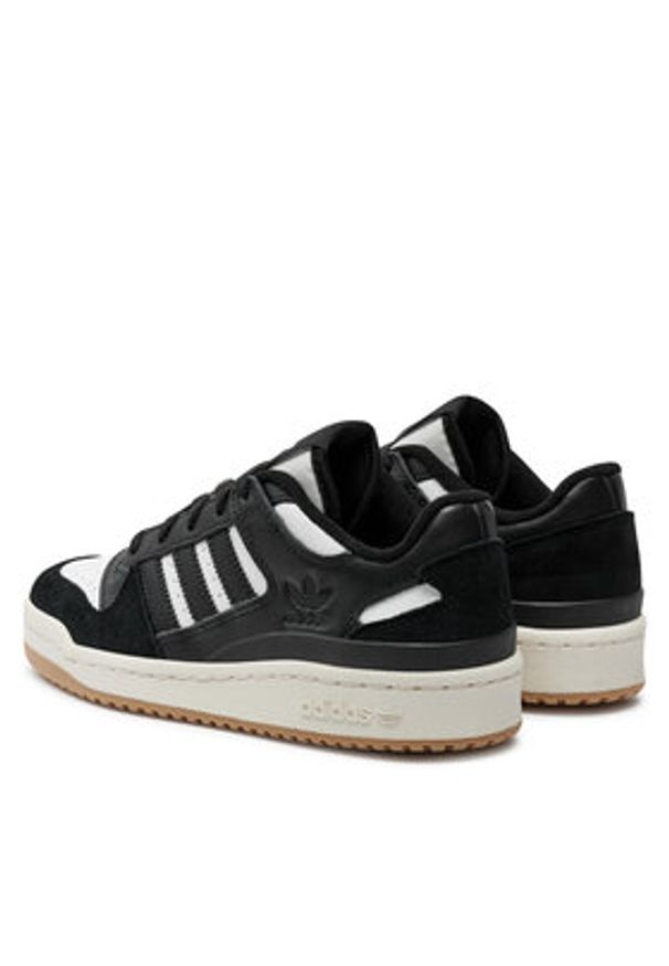 Adidas - adidas Sneakersy Forum Low Cl J ID6862 Czarny. Kolor: czarny. Materiał: skóra