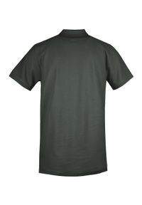 Klasyczna, Męska Koszulka Polo - Brave Soul - Kolor Khaki. Okazja: na co dzień. Typ kołnierza: polo. Kolor: brązowy. Materiał: bawełna. Sezon: lato, wiosna. Styl: klasyczny #3