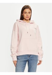 Guess Jeans Bluza W4BQ21 KC811 Beżowy Regular Fit. Kolor: beżowy. Materiał: bawełna