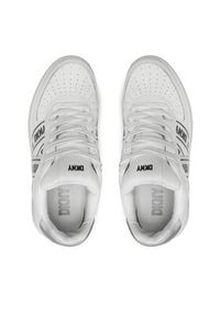 DKNY Sneakersy Olicia K4205683 Biały. Kolor: biały. Materiał: skóra