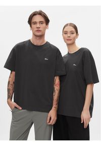 Jack Wolfskin T-Shirt Eschenheimer T 1809092 Czarny Regular Fit. Kolor: czarny. Materiał: bawełna