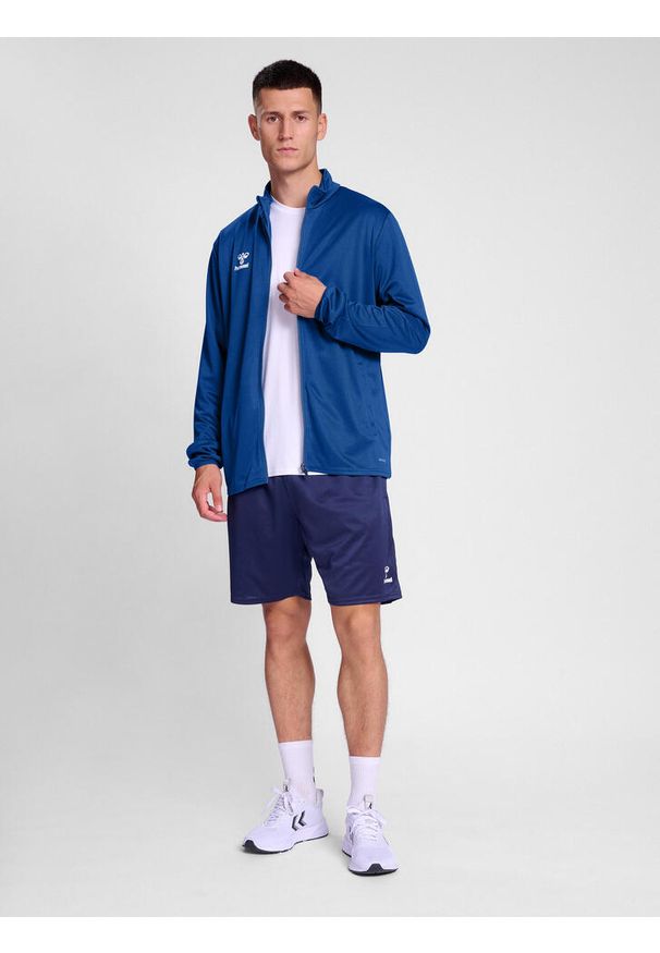 Hummel - Bluza hmlESSENTIAL TRACK JACKET. Kolor: niebieski