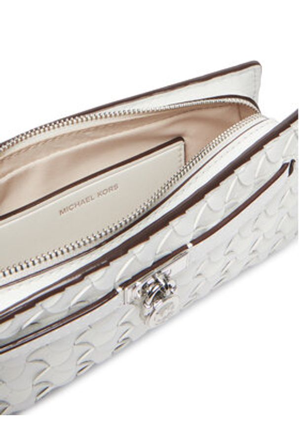 MICHAEL Michael Kors Torebka 32R6SNXC0L Biały. Kolor: biały. Materiał: skórzane