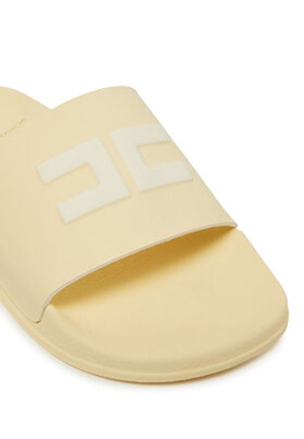 Elisabetta Franchi Klapki F4-A0E-0312 Żółty. Kolor: żółty