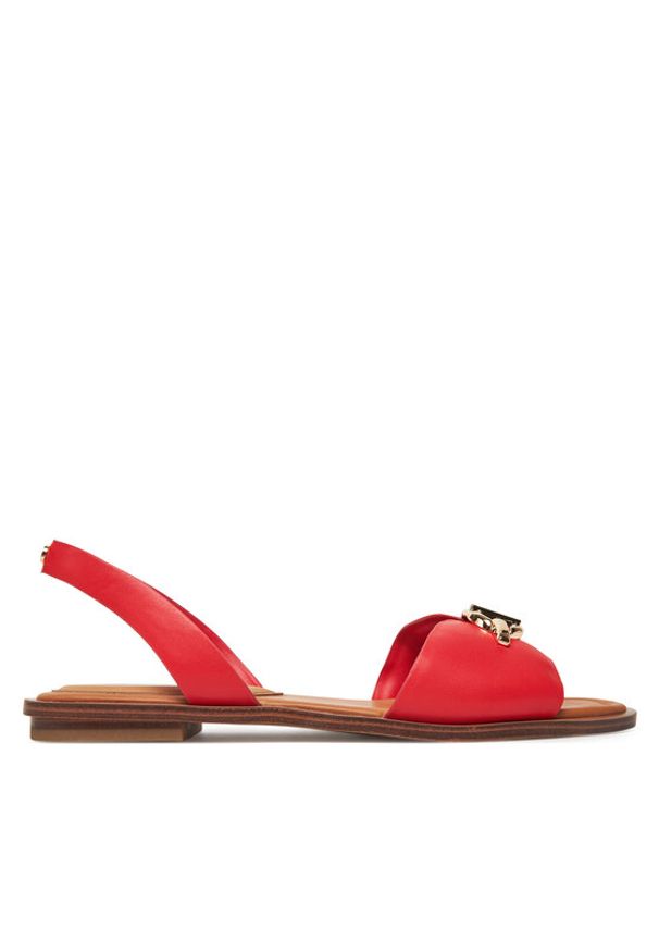 Aldo Sandały Goassi 13966651 Koralowy. Kolor: pomarańczowy. Materiał: skóra