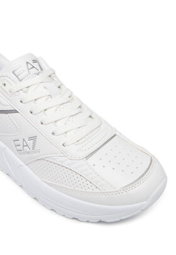 EA7 Emporio Armani Sneakersy 7X000360 AF19082 M0076 Biały. Kolor: biały. Materiał: materiał