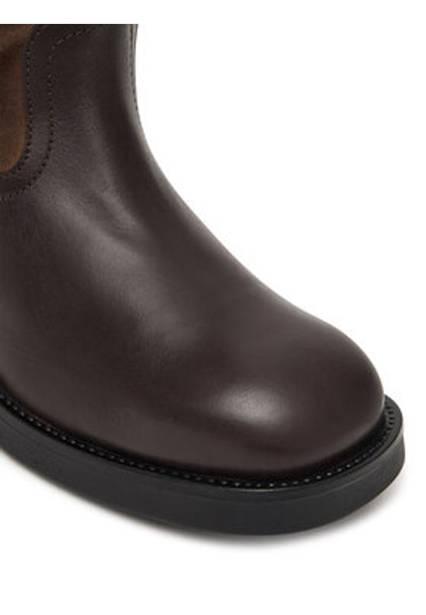 Steve Madden Kozaki Banner SM11003092 Brązowy. Kolor: brązowy. Materiał: skóra