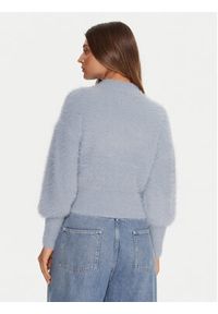 Guess Sweter W4BR25 Z3BH0 Niebieski Regular Fit. Kolor: niebieski. Materiał: syntetyk #2