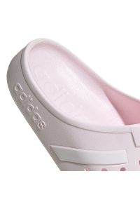 Adidas - Klapki adidas Adilette Clog GZ5888 różowe. Okazja: na co dzień. Kolor: różowy. Materiał: materiał, syntetyk. Styl: casual, klasyczny, sportowy #4