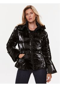 Guess Kurtka zimowa W3BL25 WFR90 Czarny Regular Fit. Kolor: czarny. Materiał: syntetyk. Sezon: zima