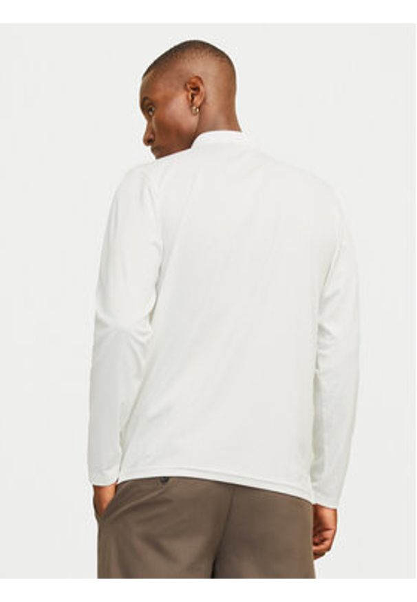 Jack & Jones Polo Crodney 12259645 Biały Regular Fit. Typ kołnierza: polo. Kolor: biały. Materiał: syntetyk