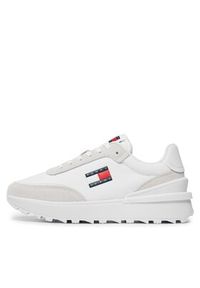 Tommy Jeans Sneakersy Tjw Tech Runner Ess EN0EN02511 Biały. Kolor: biały. Materiał: materiał #4