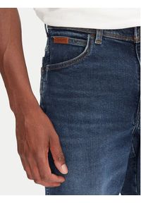Wrangler Szorty jeansowe Texas 112362506 Granatowy Regular Fit. Kolor: niebieski. Materiał: bawełna #5
