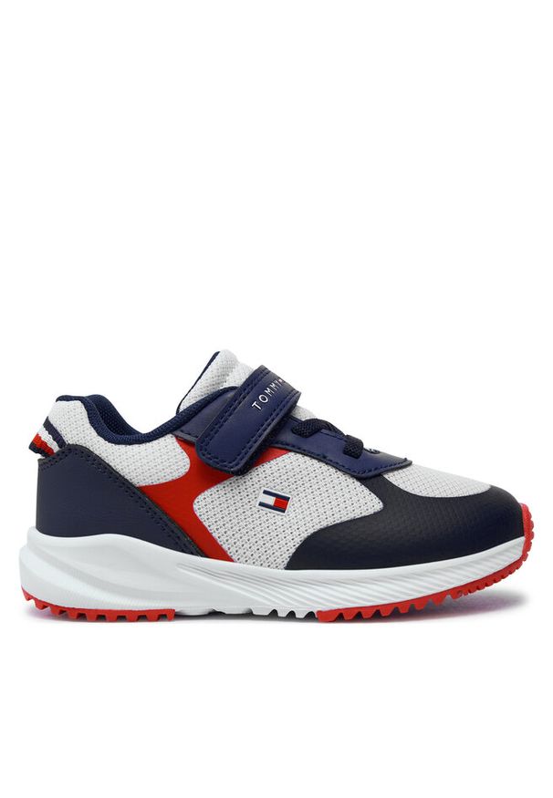 TOMMY HILFIGER - Sneakersy Tommy Hilfiger. Kolor: niebieski